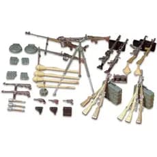 Tamiya 135 Série Militar em Miniatura No108 Conjunto de Armas Pequenas do Exército Alemão Modelo de Plástico 35111