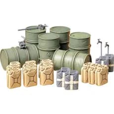 Tamiya 135 Série Militar em Miniatura No186 Tambor do Exército Alemão Pode Definir Modelo de Plástico 35186