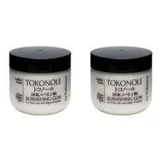 Agente de acabamento artesanal de couro Seiwa Toconol para pisos e bordas de couro Conjunto de 2 incolores SWA315052