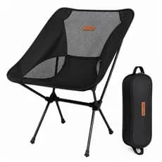 Cadeira Dobrável Pesca Camping Praia Encosto Suporta140kg Com Bolsa Premium