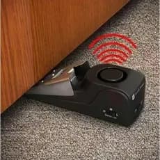 Alarme De Porta Com Sensor Sonoro Inteligente Anti Roubo Cunha Trava Com Alarme Ati Furto
