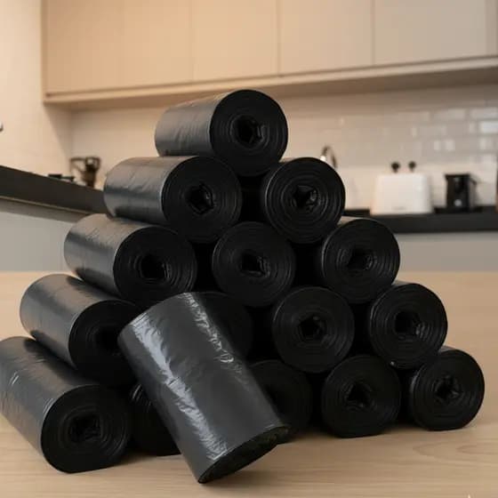 Kit Saco de Lixo Resistente 100L e 60L Reforçado Preto Direto da Fabrica Pacote com ate 100 Unidades