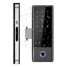Fechadura Digital Biométrica Eletrônica Para Porta de Vidro Á Prova Dágua App TTlock