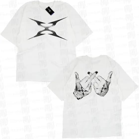[Camiseta Premium em Algodão Puro]GXG Camiseta Matuê Xtranho (estampa frente e costas) 100% Algodão Oversized DTG