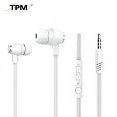 Fones De Ouvido Com Fio De Conector Redondo De 3,5 mm E Microfone Embutido