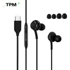 Fone De Ouvido Com Fio Tipo-C Fone De Ouvido Intra-Auricular Controlado Por Fio