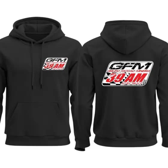 Moletom Caminhoneiro Raiz GFM 39am Blusa de Frio Casaco ideal para inverno Infantil/Juvenil Adulto caminhao frio blusas