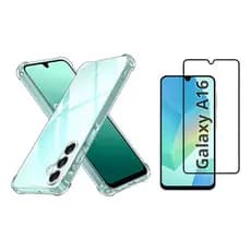Capinha Anti Impacto Para Samsung A16 5g 6.7 +película Vidro