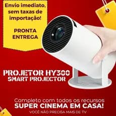Projetor Hy300 4K Android 11 Dual Wifi6 200 ANSI BT5.0 1080P HD 720P magcubic cinema em casa