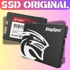 SSD Interno KingSpec 2.5" SATA III Alta Qualidade 128GB, Ideal para PCs, Laptops e Desktop