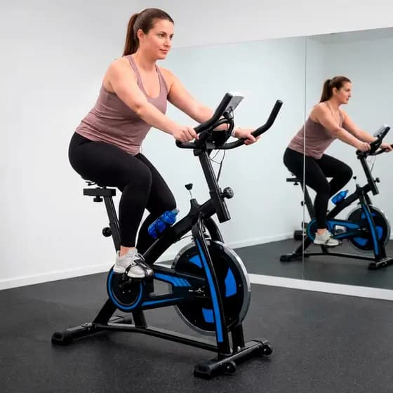 Bike Ergometrica Bicicleta Spinning de academia profissional suporta 120kg Ergonomica Magnetica Top!