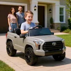 Carro Eletrico Infantil Mini Carrinho Toyota Tundra Motorizado Bateria 12v Com Controle Remoto Jipe