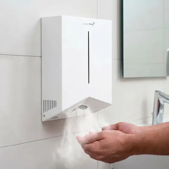 Secador De Mão 127V Com Sensor Automático 1500w Elétrico Ar Quente Profissional Premium Top