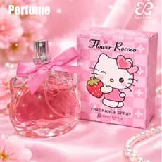 🌸Perfume HelloK Aroma Suave e Duradouro Fragrância Feminina Embalagem Fofa Presente