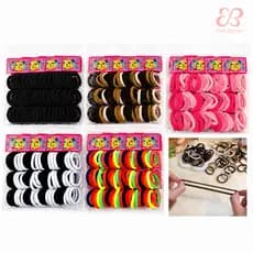 KIT 72/144/216/360 unidades Médio Xuxinha para cabelo de Meia e elástico para cabelo Scrunchie