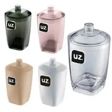 Porta Algodão Cotonete Linha Premium Banheiro Lavabo UZ