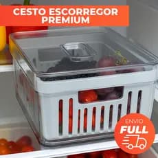 Pote Hermético Porta Mantimentos Acrílico Empilháveis Quadrado Resistente Cozinha Dispensa