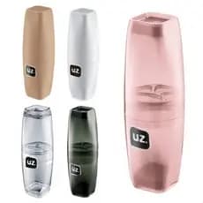 Porta Escova de Dente Transparente Linha Premium Banheiro UZ
