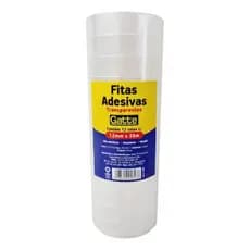 Fita Adesiva 12mmx30m Transparente Pequena 12 Unidades