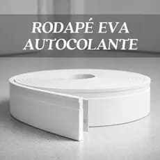 Rodapé Adesivo EVA Frisado 7/10/15cm Altura | Make Decor | 5m/10m/25m | Impermeável | Pronta Entrega