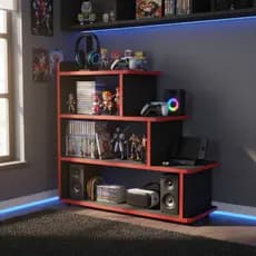 Estante Prateleira Gamer Multiuso Livreiro Armário Organizador