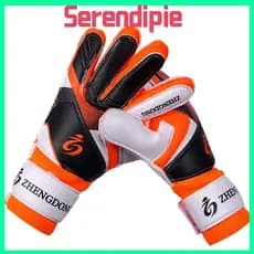 Luvas de Goleiro da Marca Rakuten Profissionais Antiderrapantes de Látex Grosso à Prova d'Água CFBR