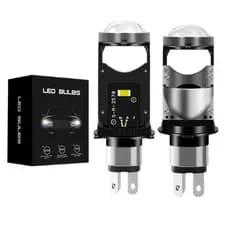 Um Lampada Led Projetor Moto H4 6000k 6000lm 30w(Funciona com tensão de 12 V CC)