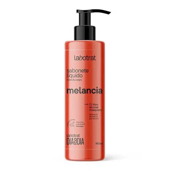 SABONETE LIQ ROSTO CORPO MELANCIA LABOTRAT 190ML
