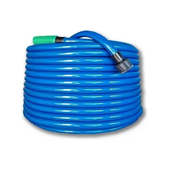Kit Mangueira Jardim Reforçada Lisa Flexível + Adaptador + Esguicho de jardim 7/10/15/20/25/30metros