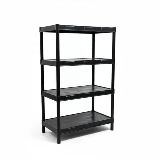 Estante Prateleira Modular Organizadora Multiuso Plástico Com 3 Prateleiras Reforçado