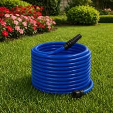 Mangueira Jardim Reforçada Lisa Flexível Com Adaptador Com Esguicho de jardim até 50 metros