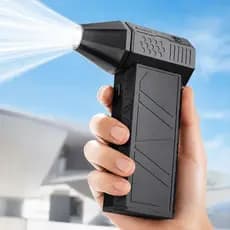 Mini Soprador De Ar Portátil Sem Fio Recarregável Ventilador Turbo Portátil