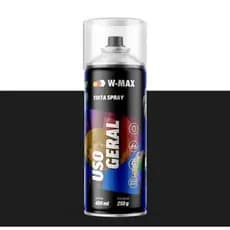 Tinta Spray Uso Geral Preto Brilhante 400ml - Wurth