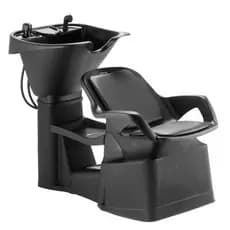 Lavatório Champ Smart Preto 2040 Dompel Profissional Salão de Beleza e Barbearia