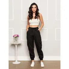 Calça Jogger Alfaiataria Cargo
