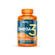 Ômega 3 Tripla Fonte 1000mg 120 Cápsulas – Katigua -  EPA DHA Saúde do Coração e Bem-Estar