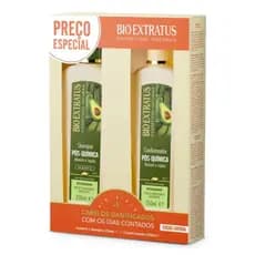 Kit Bio Extratus - Pós-Química (250mL) Shampoo e Condicionador