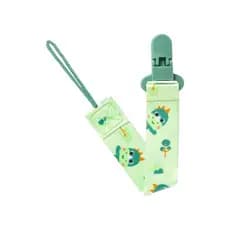 Prendedor de Chupeta Buba Zoo Dino Clip Infantil para Bebê BPA Free