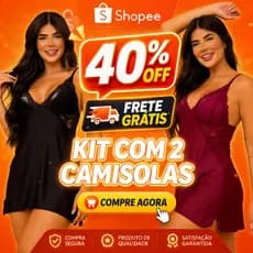 Kit 2 Camisola Feminina Para Dormir Confortável Com Renda Alça Regulável Pijama Elegante Adulto