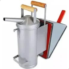 Fumigador Para Apicultura Grande Galvanizada Abelhas Pintado