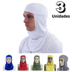 Kit 3 Touca Ninja Poliviscose Cozinha, Industria e Trabalho em Geral - Cozinha Industrial Trabalho
