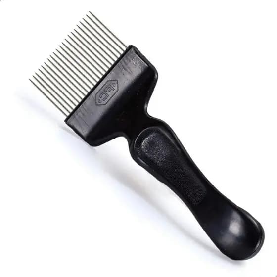 Garfo Desoperculador Apicultura Dentes De Inox