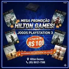 PROMOÇÃO DE GAMES PS3