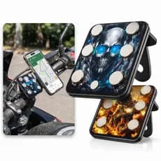 Suporte De Celular P/ Moto Fixação Magnética Imã Extra Forte 6 imãs