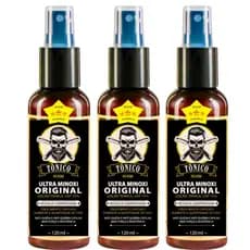 3x Pro Barber Ultra Tonico Capilar, Cabelo e Barba 120ml