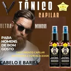 2x Tonico Ultra D'Lust Cabelo e Barba 120ml