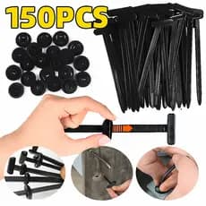 KIT 150/100/50/20 Abraçadeira Fivela Nylon Enforca Gato Cinta Plastica Universal Presilhas Automotivas Parachoque Carro