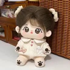 Boneca Humanóide De Algodão Recheado De 20 cm Gira Para Dar Um Par De Melhores Amigos Presente De Aniversário * & * -