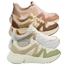 Tênis Feminino Modare Conforto Casual Dia A Dia Plataforma Solado Alto Resistente Original 7401102