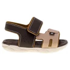 Sandália Papete Molekinho Baby Velcro Menino Infantil Original Casual Confortável 2135137